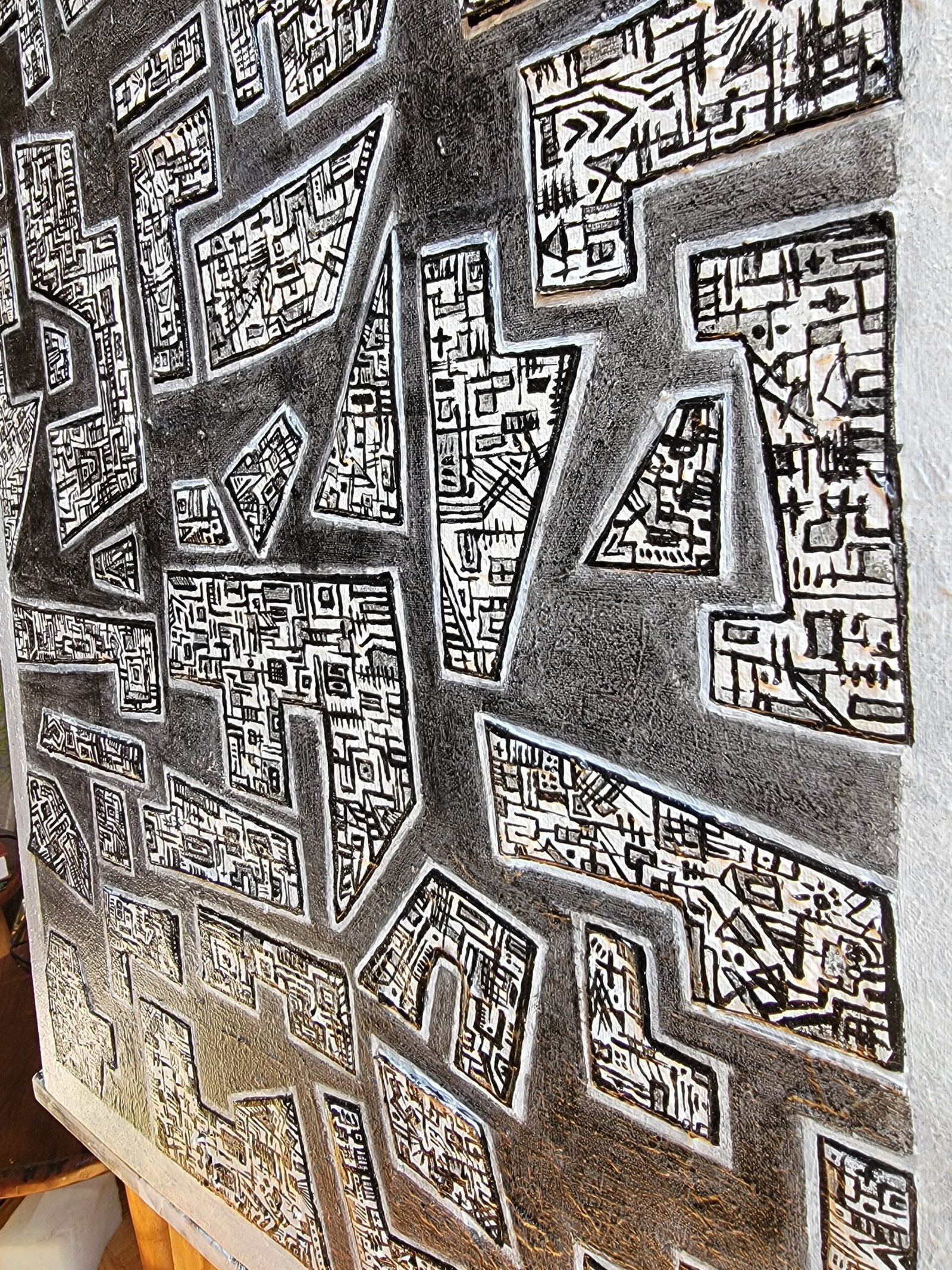 ‘Crowded Mind’ | 50x60 cm - Image 6