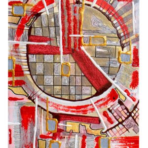 agatha achom one in a million mixed media 2025